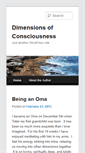 Mobile Screenshot of dimensionsofconsciousness.com